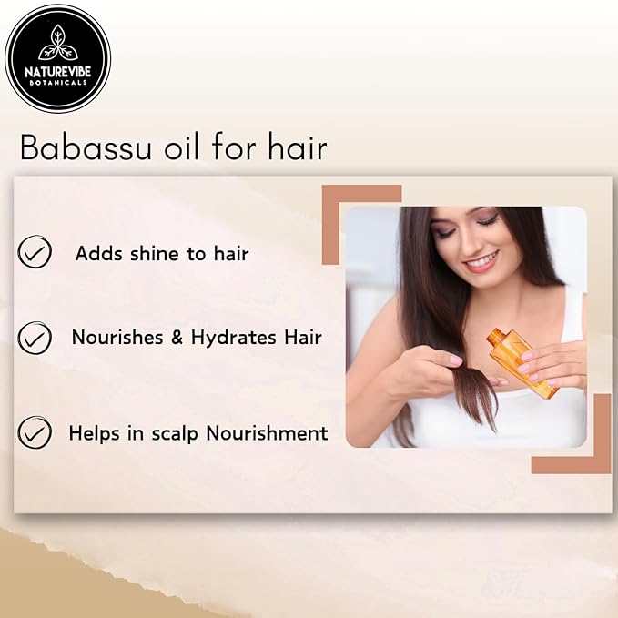 Naturevibe Botanicals Babassu Oil 32 Ounces