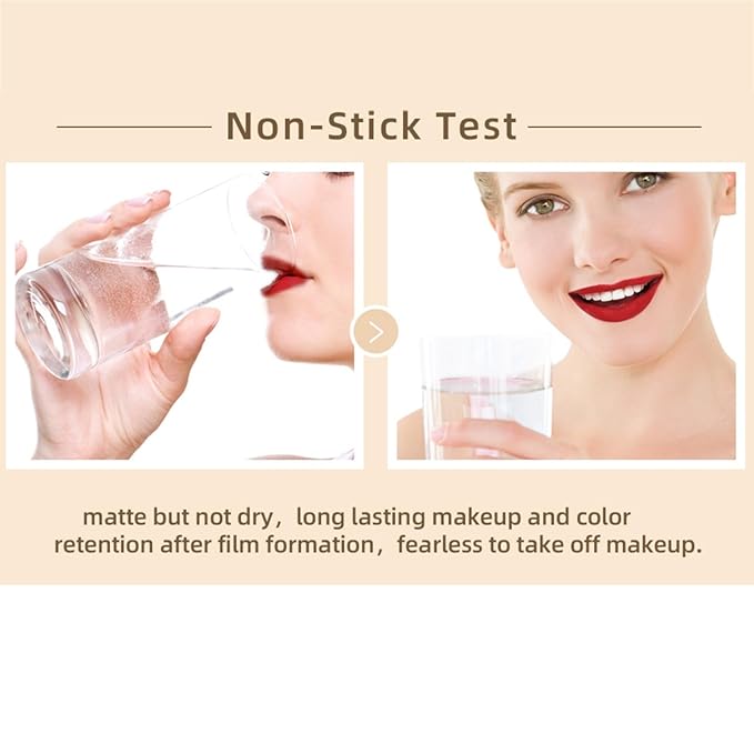 12 Colors Matte Lipstick labiales mate Matte Liquid Long-Lasting
