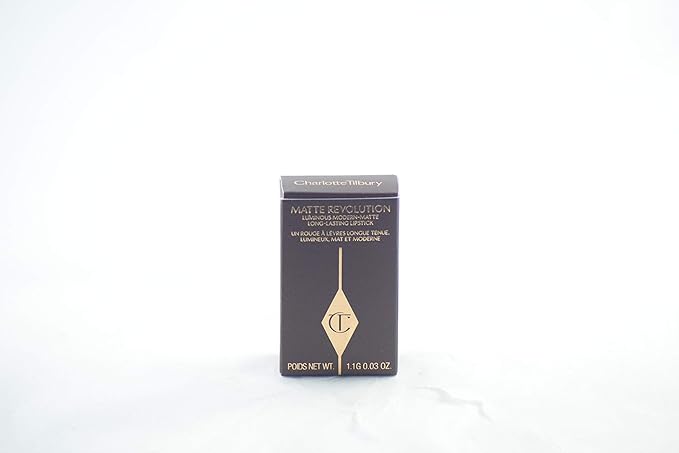 CHARLOTTE TILBURY Matte Revolution Lipstick Pillow Talk Travel Mini Size 0.03 oz