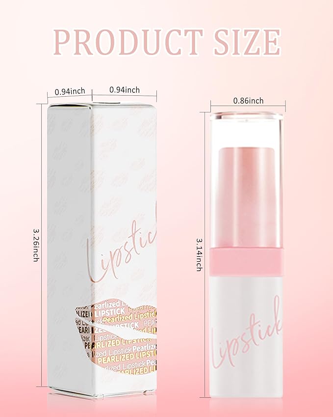 Glitter Lipstick for Women, Shimmer Sparkly Lipstick Long Glitter