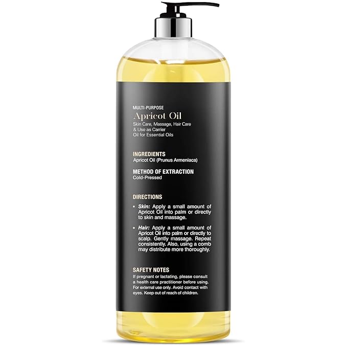 MAJESTIC PURE Apricot Oil, 100% Pure