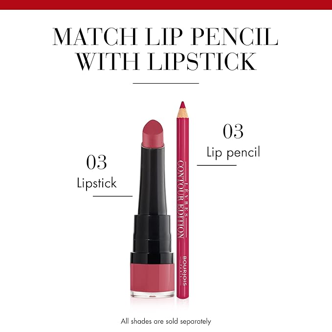 Bourjois Paris Rouge Velvet Lipstick 2.4g - 03 Rouge