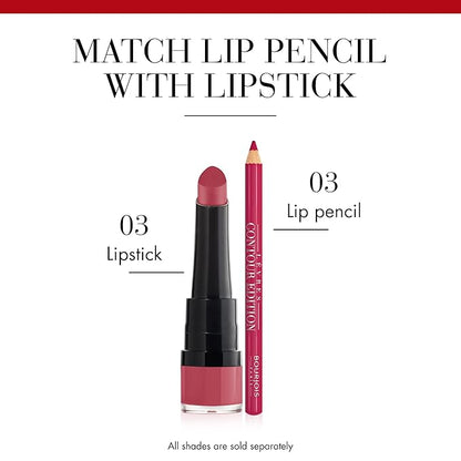 Bourjois Paris Rouge Velvet Lipstick 2.4g - 03 Rouge