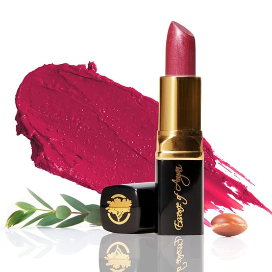 𝗘𝘀𝘀𝗲𝗻𝗰𝗲 𝗼𝗳 𝗔𝗿𝗴𝗮𝗻 Deep Moisturizing Pink Lipstick, Long Moisturizing