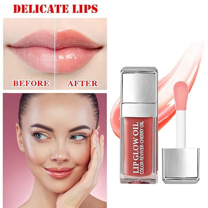 Plumping Lip Oil, Lip Care Hydrating Lip Gloss, Plumping