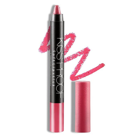 Boobeen Matte Lipstick Pencil Lip Crayon Stick Matte Velvet Lipgloss Creamy Lip Liner Full Coverage High Pigment Waterproof Non-Fade Lipstick for Women, Matte Lip Stain with Smooth Makeup (#04)
