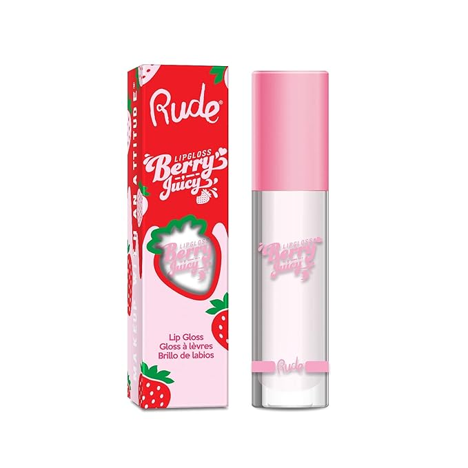 Rude Cosmetics Berry Juicy Lip Gloss - Pure Gloss