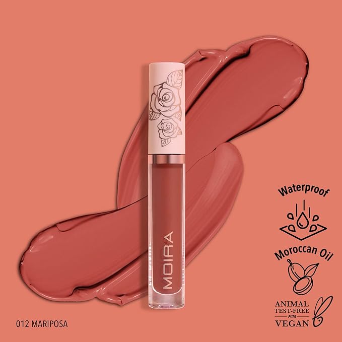 Lip Divine Liquid Lipstick (012, Mariposa)