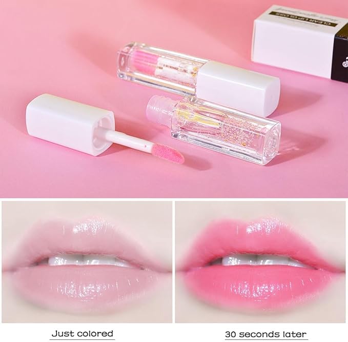 Long Lasting Color Changing Lip Gloss for Moisturized Long