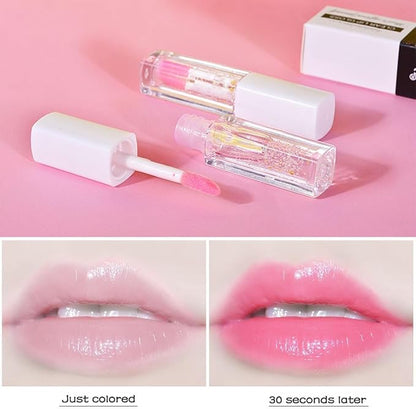 Long Lasting Color Changing Lip Gloss for Moisturized Long