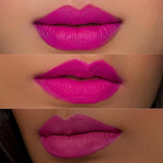 SUGAR Cosmetics Matte As Hell Crayon Lipstick02 Mary Poppins (Fuchsia) Highly pigmented, Creamy Texture, Long lasting Matte Finish