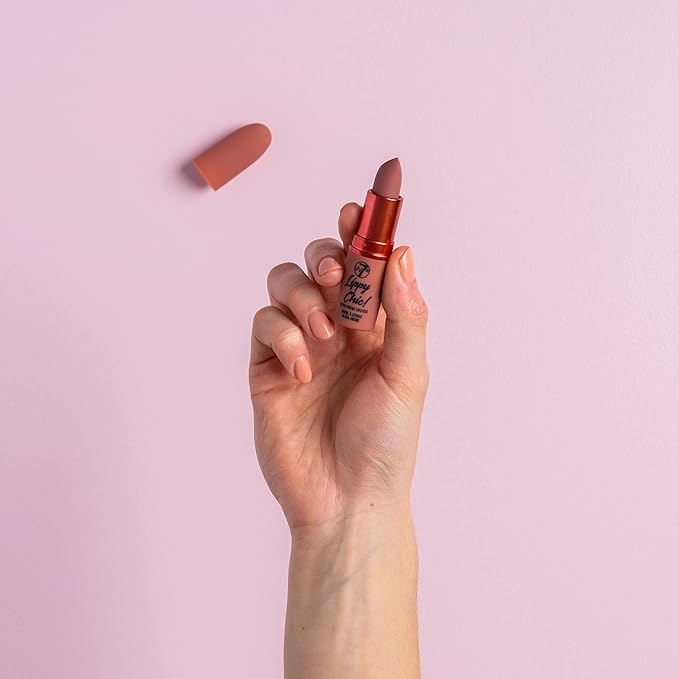 W7 Lippy Chic Ultra Creme Lipstick - 2Pcs Pigmented,
