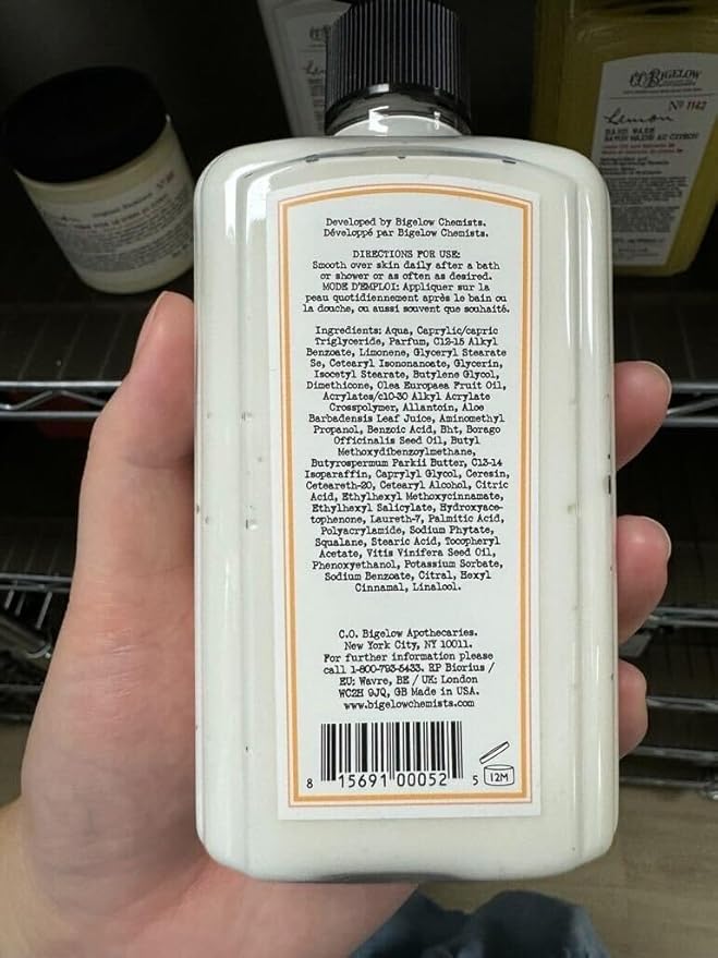C.O. Bigelow Grapefruit Body Lotion