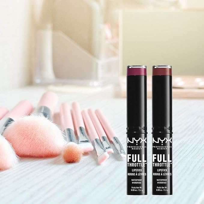 NYX Nyx cosmetics full throttle lipstick locked
