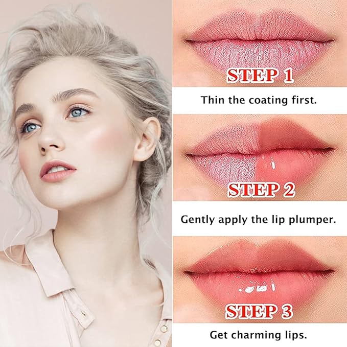 Plumping Lip Oil, Lip Care Hydrating Lip Gloss, Plumping