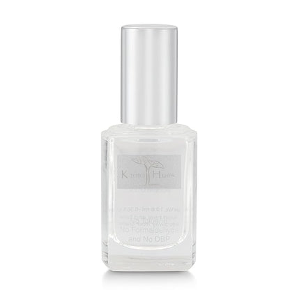 karma organic Gel Top Coat Nail Polish 0.43 FL oz, UV Shine Finish Quick Dry, No Wipe Nail Lacquer, Long Lasting No Chip Top Coat