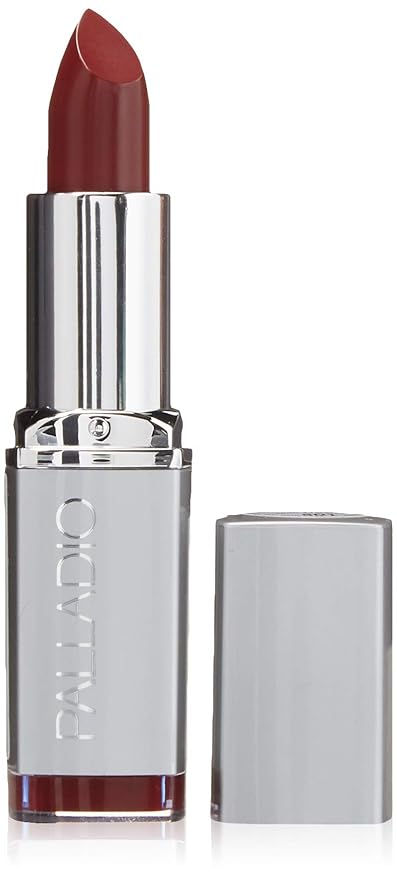 Palladio Herbal Lipstick, Juniper, Rich Pigmented and Creamy Lipstick, Infused with Aloe Vera, Chamomile & Ginseng, Prevents Lips from Drying, Reduces Fine Lines, Long Lasting Lipstick
