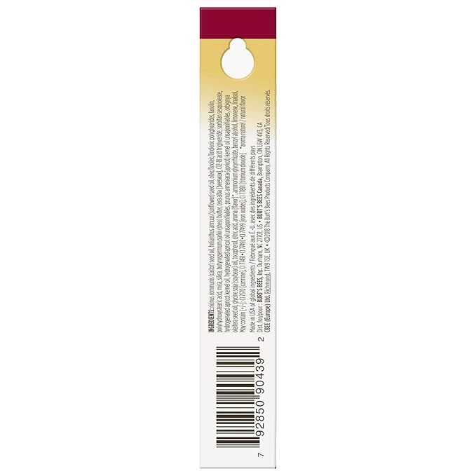Burt's Bees 100% Natural Glossy Liquid Lipstick, Garnet Glossy