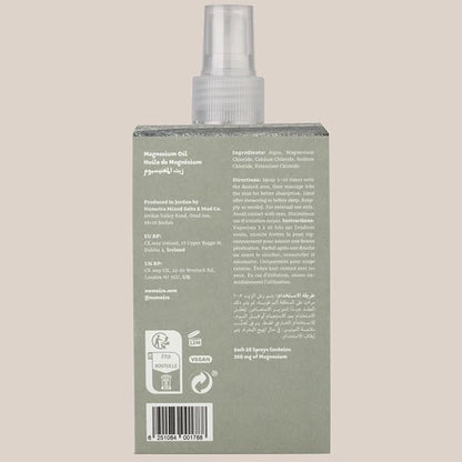 Pure Dead Sea Magnesium Oil Spray - High Concentration Natural Topical Magnesium Spray for Feet, Relaxation, & Muscles (33% MgCl) - Quick Absorption (3.04 Fl Oz)