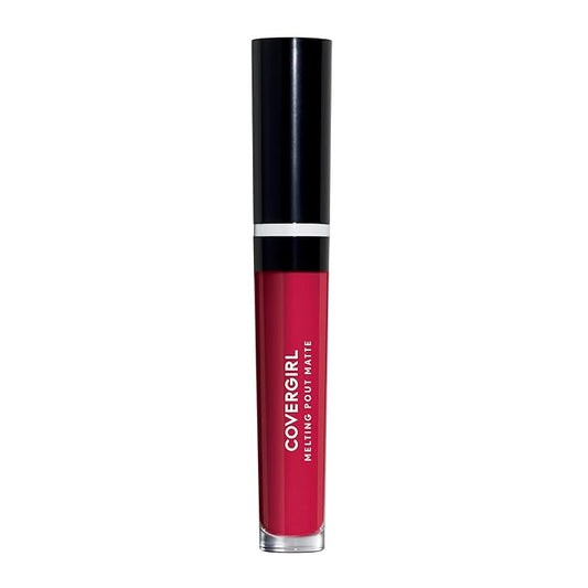 COVERGIRL Melting Pout 24HR Matte Liquid Lipstick, Red Wedding