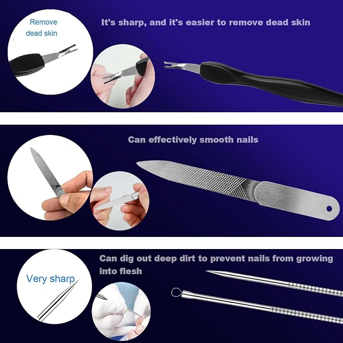 Ingrown Toenail File and Lifters