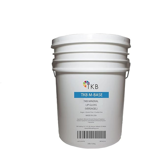 TKB Mineral Lip Gloss (M-Base) | Clear Versagel 30lb
