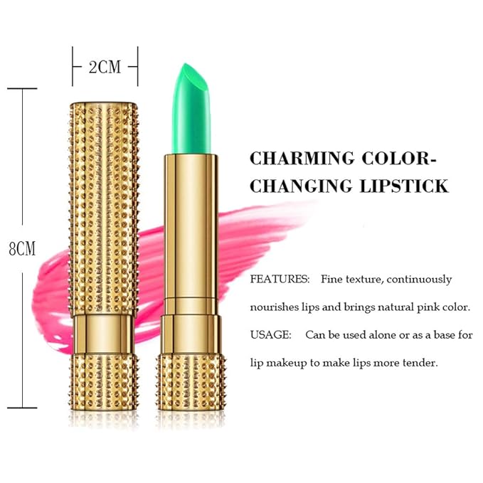3 Packs Lipstick Set Magic Temperature Changing Colors Magic