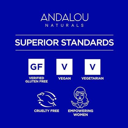 Andalou Naturals Body Lotion, Deep Hydration Lotion for Dry Skin, Ultra-Nourishing Skin Care with Hyaluronic Acid & Ceramides, Body Cream for Softer, More Supple & Glowing Skin, 8 fl oz