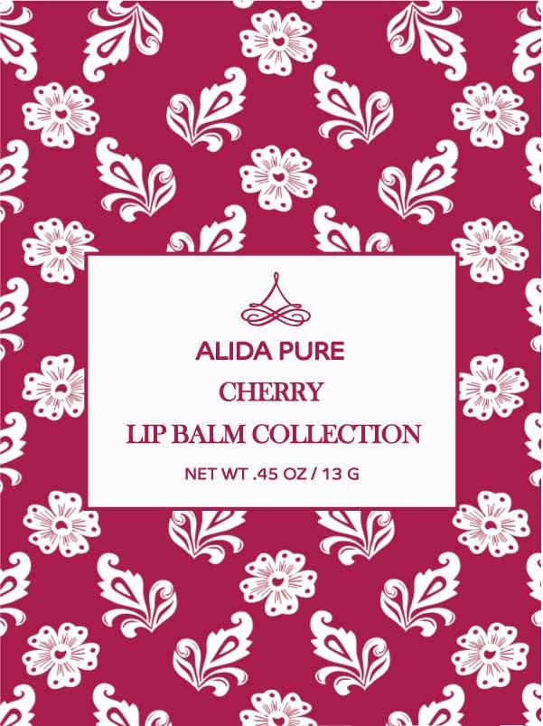 Cherry Lip Balm Collection, Vegan Lip Lips,