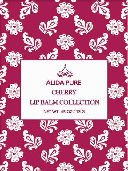 Cherry Lip Balm Collection, Vegan Lip Lips,