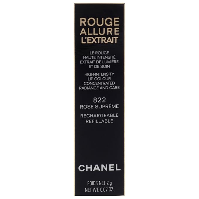 Chanel Rouge Allure Lextrait Lipstick - 822 Rose Rouge
