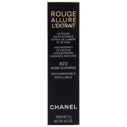 Chanel Rouge Allure Lextrait Lipstick - 822 Rose Rouge
