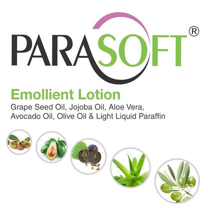 Emollient Moisturising Lotion With Goodness of Aloe Vera For Normal To Dry Skin (Alcohol Free), 100ml (Pack Of 3)