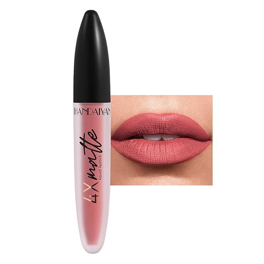 4X Matte Waterproof Lipstick Makeup for Women, Moisturizing Moisturizing