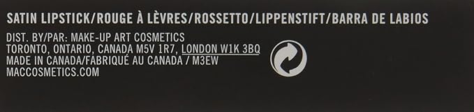 MAC Lip Stick Cherish for Women, 0.1 Ounce