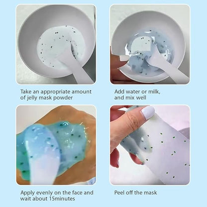 Jelly Mask For Facials Professional Jelly Mask Powder Hydrating Rubber Mask Jelly Face Masks Diy Spa Face Skin Care Mask