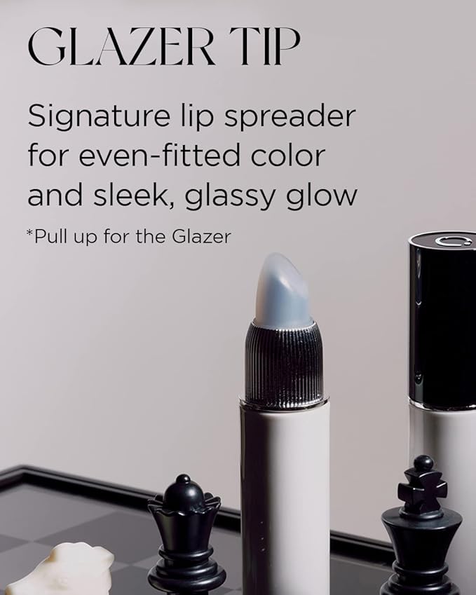 Non-Section Glowy Tint – 108 SOOTY HAZE – Glass Lasting Transparent & Flexible Lip Makeup - Moisturizing Lip Stain for Glossy Finish – Buildable Lipstick for Fuller Looking Lip, 0.18 fl.oz.