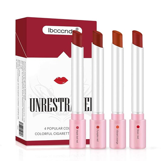4 Colors Tube Cigarette Lipstick, Little Cigarette Lipstick Cigarette