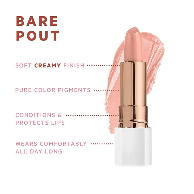 Flower Beauty Petal Pout Lipstick - Cruelty Free Nourishing