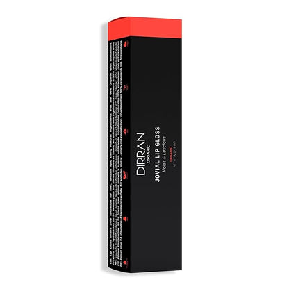 Organic Lip Gloss, 24hr Hydration, Vegan, Antioxidant-Rich, Soft Organic