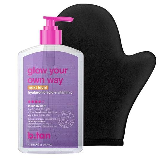 b.tan Dark Clear Self Tanning Gel