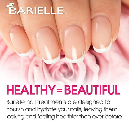 Barielle Brittle or Ridged Nails Filler, Fill and Smooth Unsightly Nail Ridges, For Dry, Enhances Growth, Hydrating and Strengthening, Base Coat 0.5 Ounce