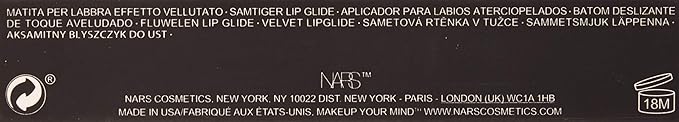 NARS Velvet lip glide - la main bleue glide