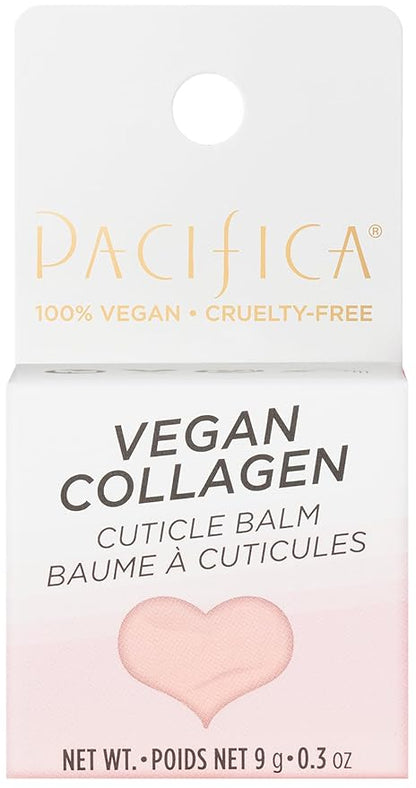 Pacifica Beauty Vegan Collagen Cuticle Balm, Bath and Body, Nail Care, Nail Repair for Dry Damaged Nails, Cuticle Cream, Cuticle Care, Nail Treatment, Skin Care, Body Care, 0.3 fl oz (1 Count)