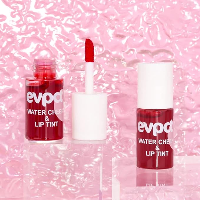 BINGBRUSH 2Pcs Bright Vivid Color Lip Tint With BINGBRUSH