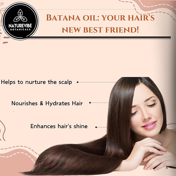 Naturevibe Botanicals Batana Oil 32 Ounces