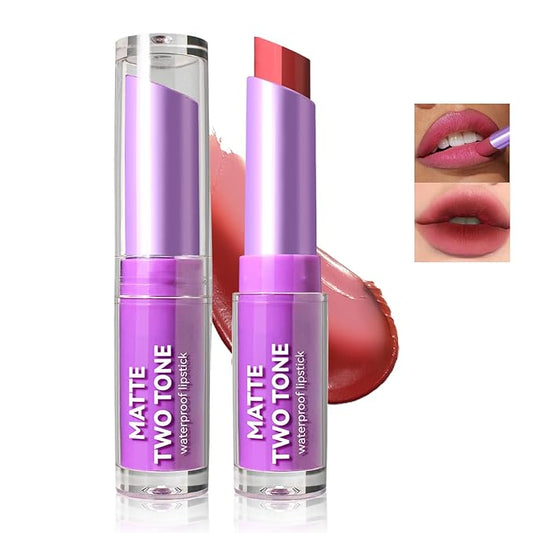 Double Colors 2 in 1 Lipstick and Lip Long