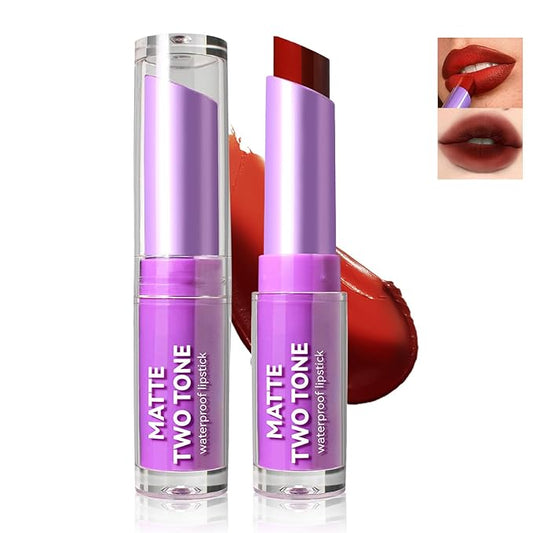 Double Colors 2 in 1 Lipstick and Lip Long