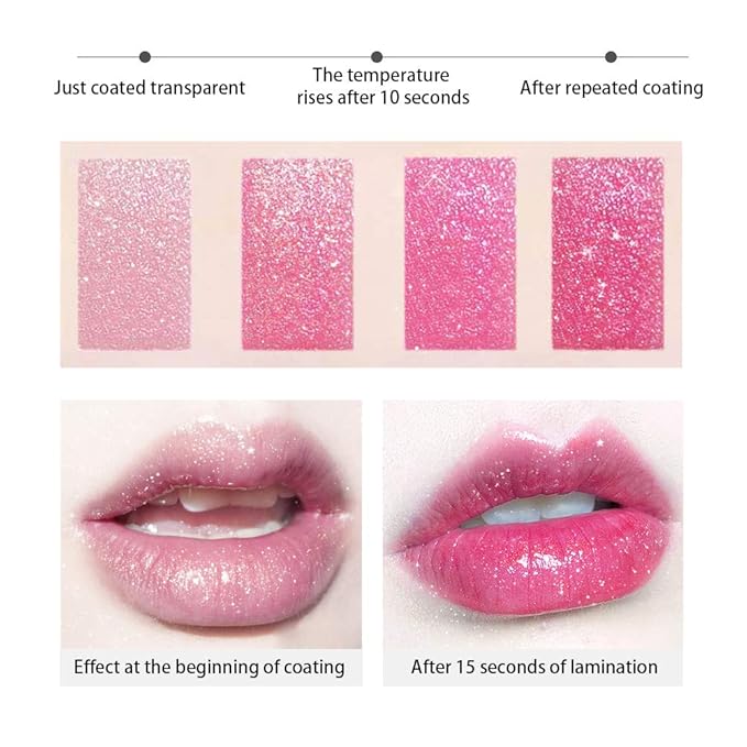 Lipstick Lipstick Glitter HEITIGN Glitter Star Lipstick Nourishing Glitter