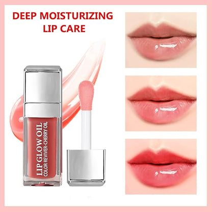 Plumping Lip Oil, Lip Care Hydrating Lip Gloss, Plumping